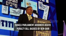 Israeli Parliament Advances Death Penalty Bill Backed By Ben-Gvir