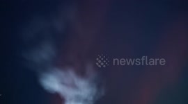 Northern lights illuminate skies across US and Europe