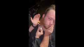 Hilarious party chaos as man’s BEARD IS SET ON FIRE—viral Instagram clip hits 11M views