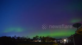 Northern Lights Visible Over Iowa