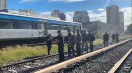Train derailment in Argentina leaves dozens injured