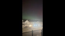 Rare Aurora Borealis Dazzles Night Sky Over Indiana Amid Powerful Geomagnetic Storm