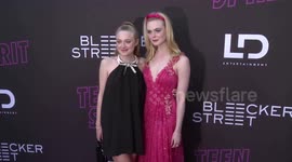 UNCAPTIONED: Elle Fanning insists it's finally 'the perfect time' to act opposite sister Dakota Fanning
