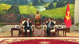 Laos: Lao president meets senior Chinese official
