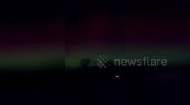 US: Celestial Storm Ignites Sky Over Becker