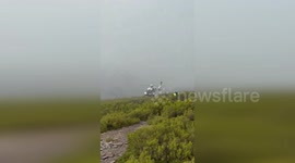 Spain: Suspected Heart Attack Triggers Dramatic Helicopter Rescue On Pico Ocejon