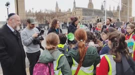Demonstration: Eco-Judaism response to the climate and nature crisis ahead of COP30 in London, UK
