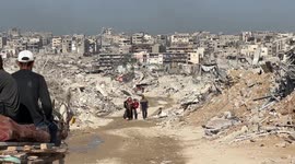 Palestinians are trying to gradually return to their lives in Gaza