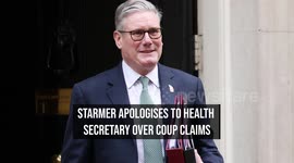 Starmer Apologises to Health Secretary Over Coup Claims