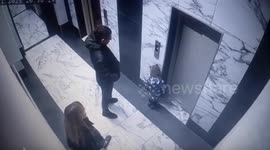 Toddler, 2, plunges down lift shaft after door suddenly gives way in front of parents