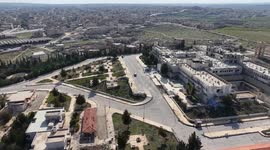 War-damaged Maarrat al-Numan Hospital in Syria awaits reconstruction, reopening