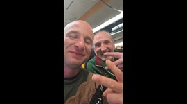 Bristol Flight Argument - I've realised im sat with him again