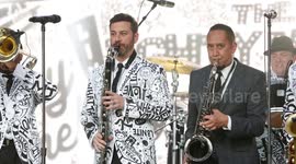 UNCAPTIONED: Jimmy Kimmel breaks down in tears as he remembers friend and bandleader Cleto Escobedo