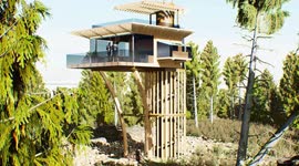 UNCAPTIONED: Revolutionary new homes let you live on water, cliffs, or in the trees