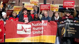 US: Union Nurses and Pro-Life Supporters Protest Outside Bishops’ Fall Meeting in Baltimore