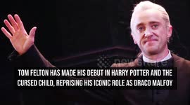 IN CASE YOU MISSED IT: Tom Felton in tears as Draco Malfoy wows Broadway