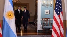 US Secretary of State Rubio meets Argentine top diplomat Quirno in Washington