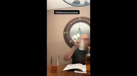 I’m type 1 diabetic about to show how to test urine for ketones. Husband drinks it thinking it’s juice.