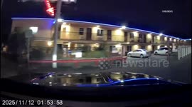 US, Los Angeles: Pomona High-Speed Pursuit Suspect Drives Wrong Way