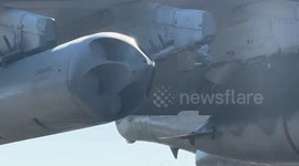 Russia says its jets targeted Ukrainian frontline positions with low-altitude missile barrage