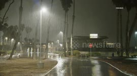 US, Los Angeles: Ventura Rain