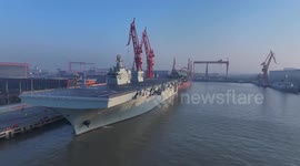 China: Chinese PLA Navy's first Type 076 amphibious assault ship 