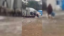 Torrential Rain Increases Gaza Misery