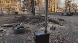 Bakhmut. Residents Prepare for Winter. Conflict Zone – Ukraine.