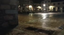 Spain: Heavy Rainfall In Caceres