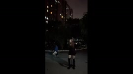 A Backfire Backflip Attempt