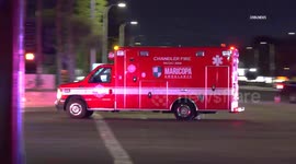 US, Phoenix: Chandler Car vs Semi-Truck Crash