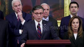 UNCAPTIONED: Johnson Fast-Tracks Epstein Files Vote as GOP Braces for Defections