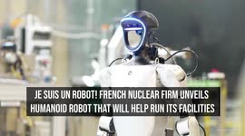 Je suis un robot! French nuclear firm unveils humanoid robot that will help run its facilities