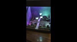 Haunted Graveyard Diorama