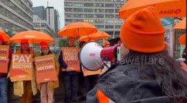 Resident doctors in England strike over 26% pay demand