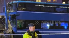 Swedish premier says several killed, injured in Stockholm bus stop incident (2)