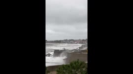 Storm Claudia Batters Scotsman Bay as 3-Metre Waves Slam Harbour Walls — Video Captured by Dun Laoghaire Coast Guard