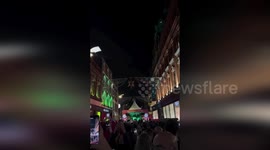 Ireland: Crowds Pack Dublin Streets As Christmas Lights Launch Festive Season
