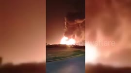 Argentina: Industrial Explosions in Ezeiza Spark Huge Fire