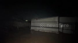 Heavy rains flood displaced Palestinians’ tents in Gaza, worsening humanitarian catastrophe caused by Israeli siege and genocide