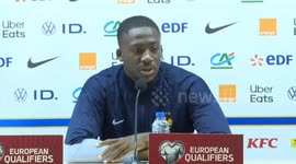 Azerbaijan: France's Ibrahima Konate held a pre-match press conference.