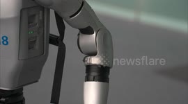 China: Robots assist in venue patrolling at ongoing National Games