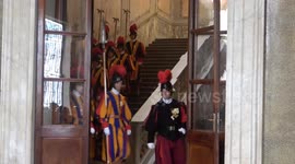 Pope Leo meets filmmakers and Hollywood stars in Vatican