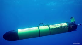 UNCAPTIONED: Autonomous underwater robot sets off on five-year journey around the world to unlock the secrets of the sea