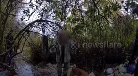 US: Man Throws Dog At Deputies While Trying To Flee Encampment Check