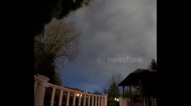 Stunning aurora borealis lights up Pennsylvania, USA