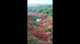Three locals dead and 20 missing following landslide in Indonesia