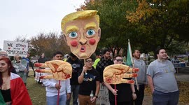 Protest against ICE raids and Border Patrol in Charlotte NC