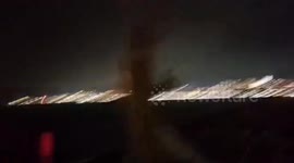 MOMENT - Ukrainian drones strike Novorossiysk refinery and port facilities