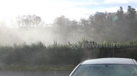 Mesmerising steamy rain and sunshine.